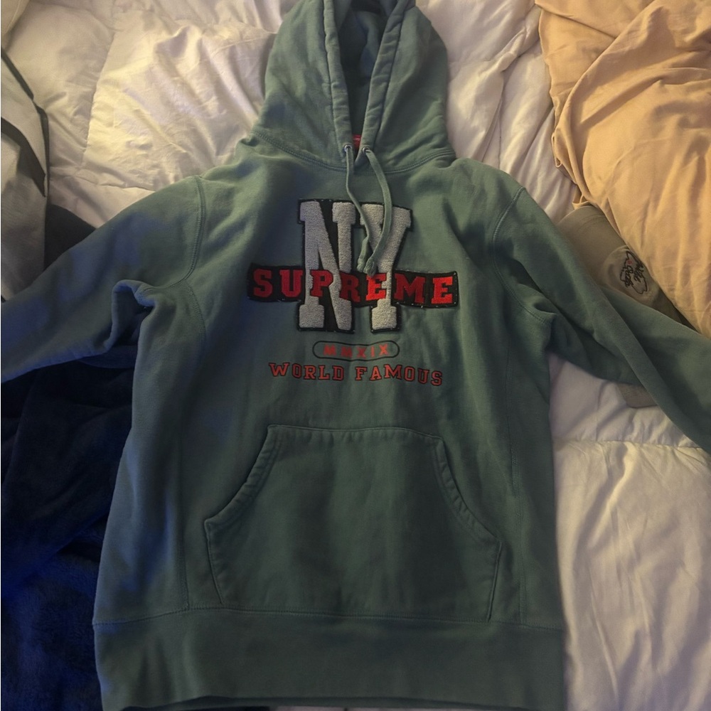 Supreme vintage ny Green Hoodie